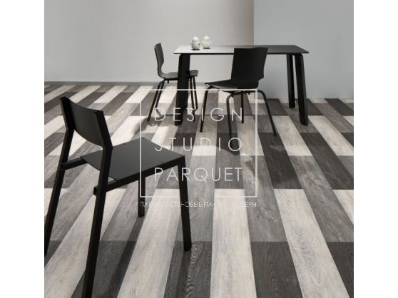 Дизайнерская виниловая плитка Forbo Flooring Systems AlluraClickDecibel anthracite raw timber CD60154/CD66654
